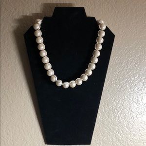 Lia Sophia Bubble Bath Ivory Pearl Necklace
